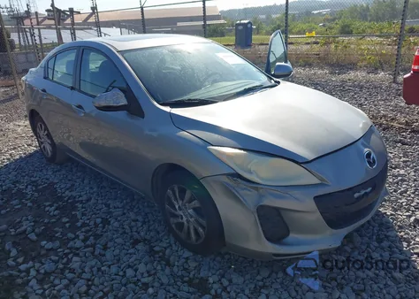 2012 Mazda 3 I from USA, damaged, VIN JM1BL1V88C1561369